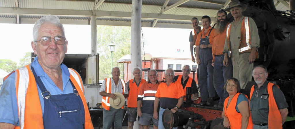 The workers at the Southern Downs Steam Railway are ready to roll this weekend for their first trip since October last year. The workers at the Southern Downs Steam Railway are ready to roll this weekend for their first trip since October last year.